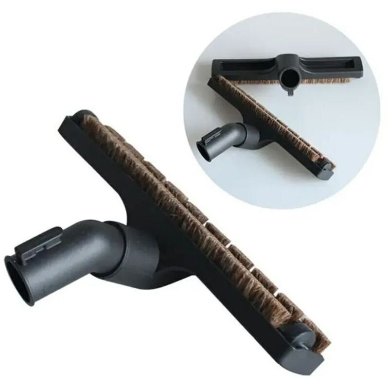 Linghhang - Nouvelle pièce jointe d'outil de poussière de tête de brosse de dépoussiérage pour l'aspirateur 360 cheveux de cheval de remplacement de