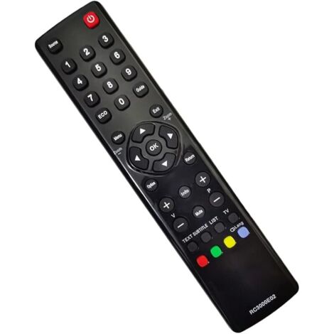 Nouvelle RC3000E02 04TCLTEL0223 Telecommande pour Thomson LCD LED TV 40FT2253 48FA3203 55FT5643 24FW4325 32FU5253 32HZ5233 32HW3324 40FS5246