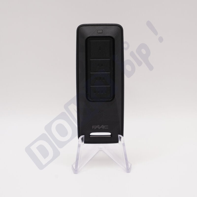 FAAC XT4 433/868 MHz FDS BD (référence 787020) - Télécommande 4 canaux pour Portail et porte de garage - Technologie FDS Bidirectionnelle et Double