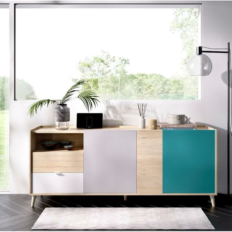 

Nova Aparador 3 Puertas y 2 Cajones​