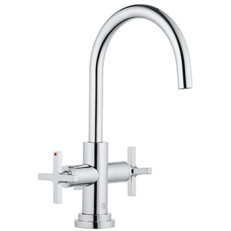 NOVA FONTE Waschtischarmatur CLASSIC Einlochmontage chrom