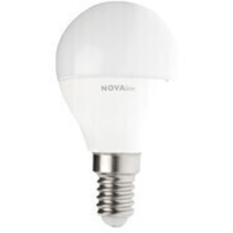 Nova Lampada Led Sfera E14 5,5w 3000k Q.ta 10