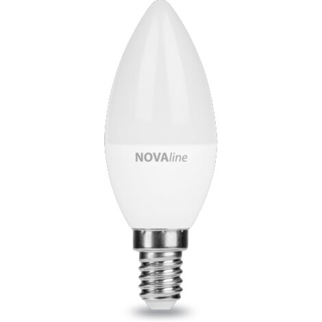 NOVA LAMPADINA LED OLIVA E14 5,5W 3000K 10 PZ