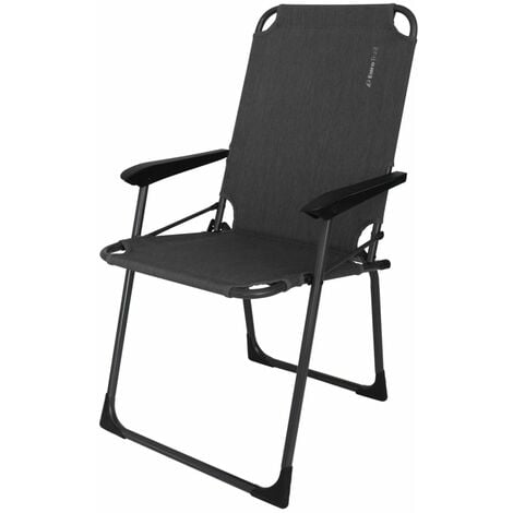 Nova Padula Silla de camping Eurotrail - Negro