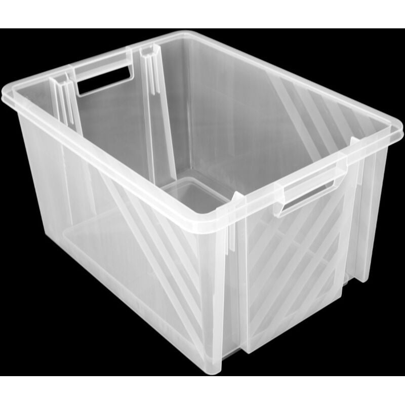 Novap - Boite de rangement Novabac 54L Translucide - 5201923