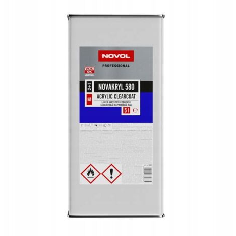 NOVAKRYL 580 - VERNIS ACRYLIQUE TRANSPARENT NOVOL 7,5l