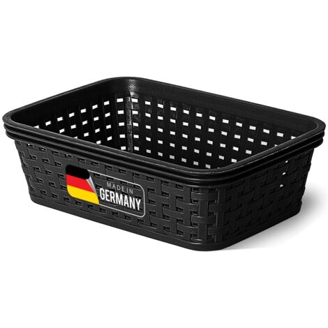 Novaliv Aufbewahrungsbox 1x Aufbewahrungskorb Rattan