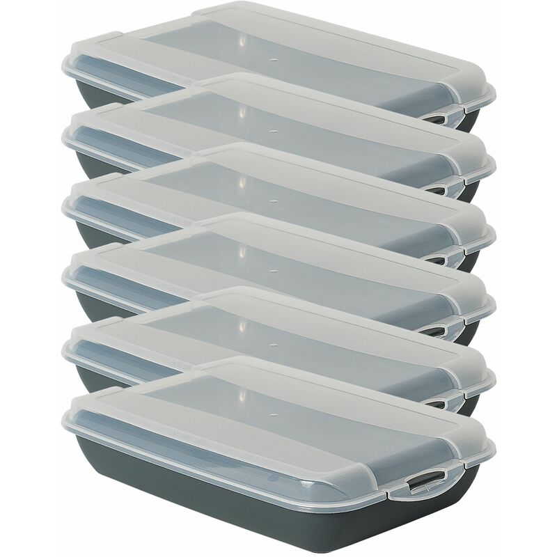 6x Novaliv Frischhaltedose Aufschnittsbox