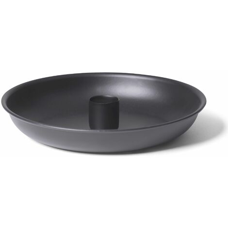Novaliv Standkerzenhalter  Stabkerzenhalter 1x Schwarz