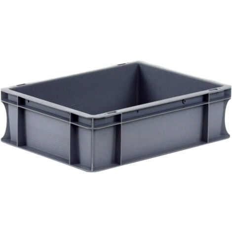Novap – Bac de rangement palettisable 9L en polypropylène – Dimensions 400 x 300 x 120 mm – Résistant aux agents chimiques – 5101841