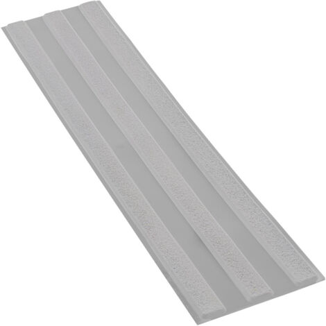 Novap – Bande d'aide à l'orientation 3 Nervures – Couleur gris – Norme NF P98-352 – Adaptée ERP type 1 à 5 – 6103295