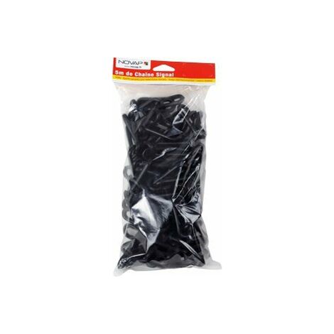 Novap – segnale in plastica, 8 mm di diametro – 5 m – nero