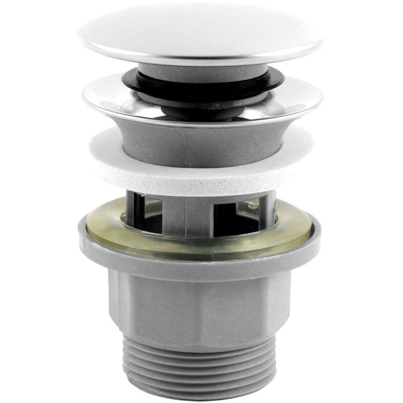 Ferro - Novaservis Accessoires - Bonde de lavabo verrouillable avec trop-plein, chromé S287PP-B