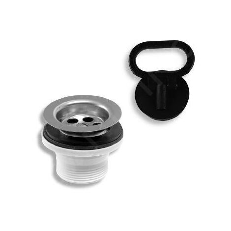 Novaservis Accessoires - Bouchon d'évier 5/4", plastique 439,P