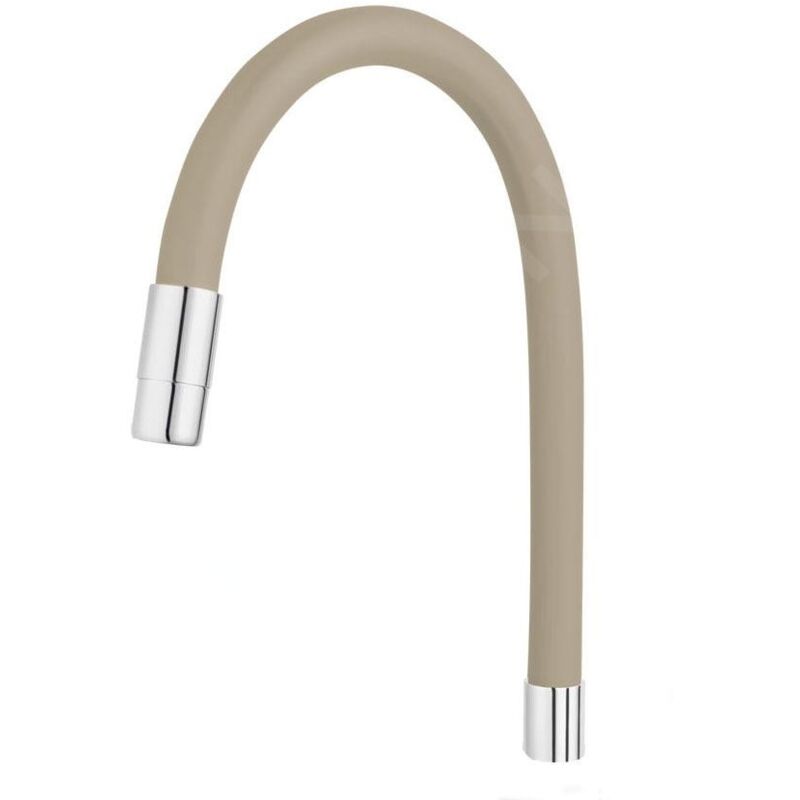 Novaservis Accessoires - Flexible pour mélangeur d'évier, beige/chrome RAM70710,0BE