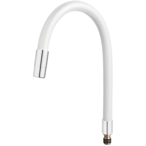 Novaservis Accessoires - Flexible pour mitigeur d'évier, blanc/chrome W100W-B