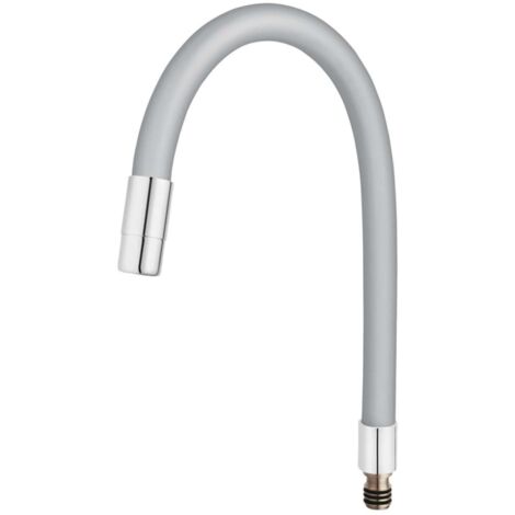 Novaservis Accessoires - Flexible pour mitigeur d'évier, gris argent/chrome W100S-B