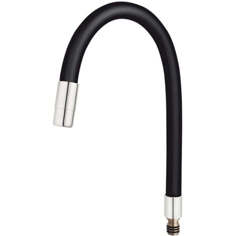 Novaservis Accessoires - Flexible pour mitigeur d'évier, noir/chrome W100B