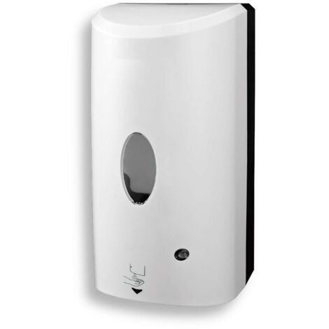 Novaservis Articoli sanitari - Dosatore di sapone liquido touchless, 1200 ml, bianco/plastica 69082,1