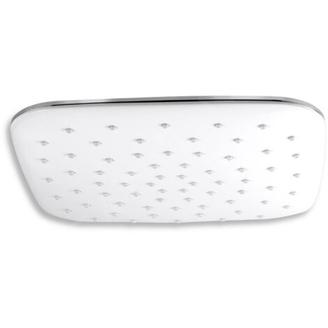 Novaservis Douches de tête - Douche de tête, 250x250 mm, blanc/chrome RUP/410,1