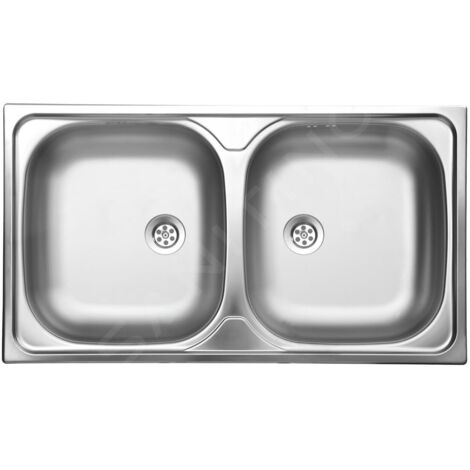 Novaservis Éviers - Évier, 450x800 mm sans trop-plein, inox DR45/80