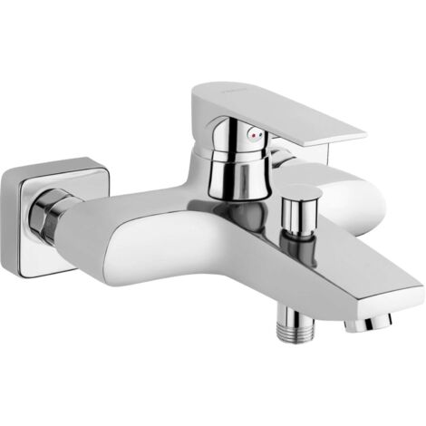 Novaservis Ferro Algeo Square - Grifo de bañera, cromo BAQ1