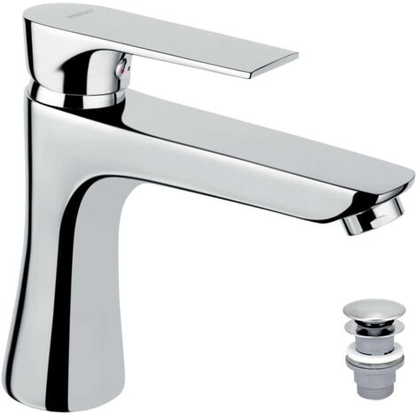 Novaservis Ferro Algeo Square - Mitigeur de lavabo avec bonde, chrome BAQ2