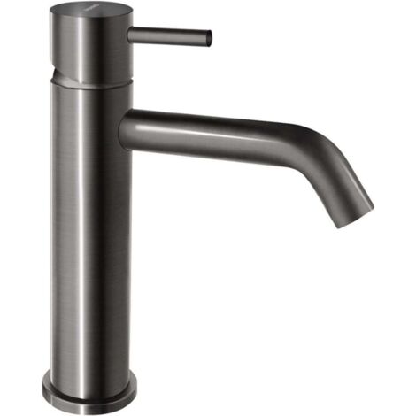 Novaservis Ferro Ciriculus - Waschtischarmatur mit Click-Clack-Ablaufgarnitur, gun metal BCK2GM