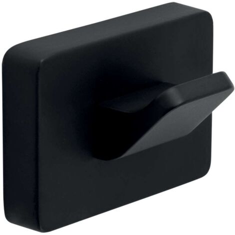 Novaservis Ferro Greta - Gancho, negro mate AGR05BL
