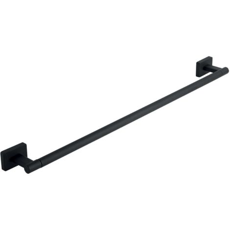 Novaservis Ferro Greta - Toallero, longitud 60 cm, negro mate AGR09BL
