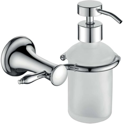 Novaservis Ferro Retro - Seifenspender mit Halter, Glas matt/Chrom ARE34