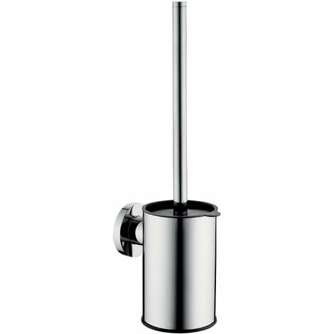 Novaservis Ferro Smile - WC-Bürste zur Wandmontage, mit Halter, Edelstahl poliert ASM14