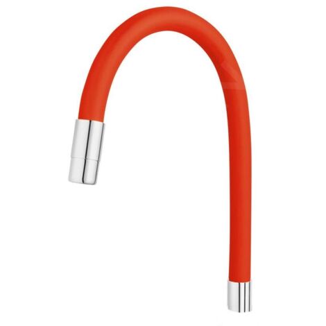 Novaservis - Flexible pour mélangeur d'évier, rouge/chrome RAM70710,0CV