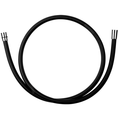 Novaservis Flexibles - Flexible de douche, 1500 mm, noir BLACK/150,5