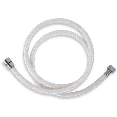 Novaservis Flexibles - Flexible de douche plastique 1500 mm, blanc PVC/155,1