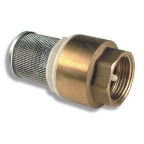 Novaservis Matériel de plomberie - Clapet anti-retour avec filtre en acier inoxydable 1/2" JY502/15