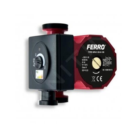 Novaservis Matériel de plomberie - Pompe de circulation électronique Ferro, type 25-60, 130 mm W0604