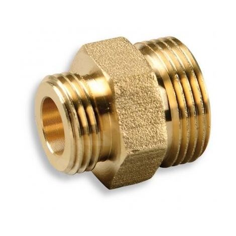 Novaservis Matériel de plomberie - Solar Brass Nipple Reduced 1" x 3/4" (embout en laiton) FT307/20