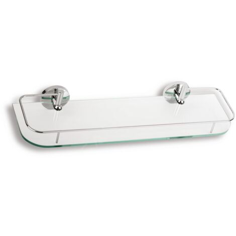 Novaservis Metalia 1 - Tablette avec barre de protection basculante, chrome 6175,0