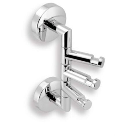 Novaservis Metalia 11 - Haken, 3-fach,  drehbar, chrom 0181,0