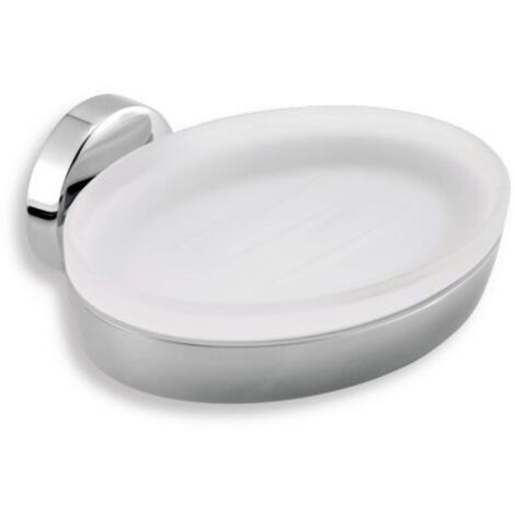 Novaservis Metalia 11 - Jabonera, vidrio/cromo 0136,0