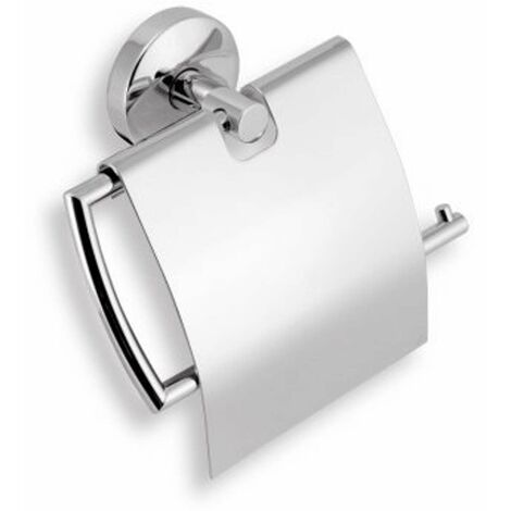 Novaservis Metalia 11 - Portarotolo con coperchio, cromo 0138,0