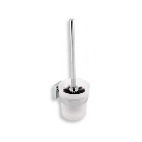 Novaservis Metalia 12 - Brosse WC, chrome/noir 0233,05