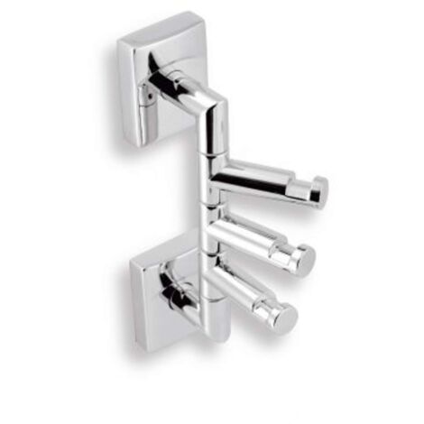 Novaservis Metalia 12 - Haken, 3-fach, chrom 0281,0