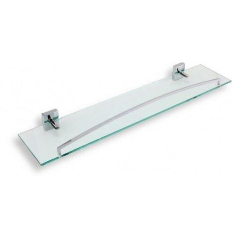 Novaservis Metalia 12 - Tablette avec barre de protection, chrome 0253,0