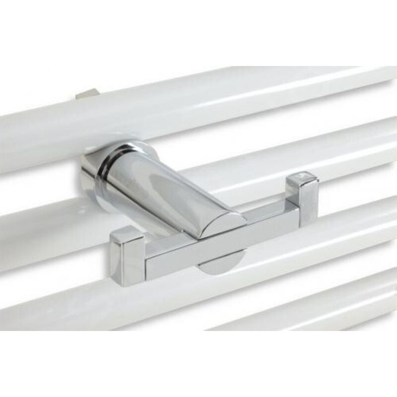 Metalia 2 - Double crochet pour sèche-serviettes, chrome 6256/1,0 - Novaservis