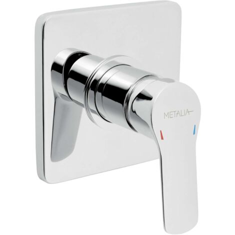 Novaservis Metalia 54 - Grifo empotrado de ducha, con cuerpo de montaje, cromo 54050,0