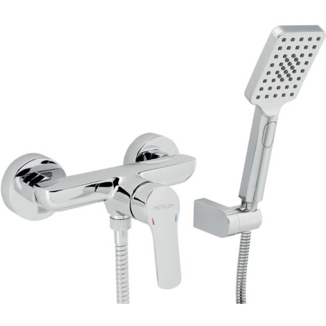 Novaservis Metalia 54 - Miscelatore doccia con accessori, cromo 54061,0