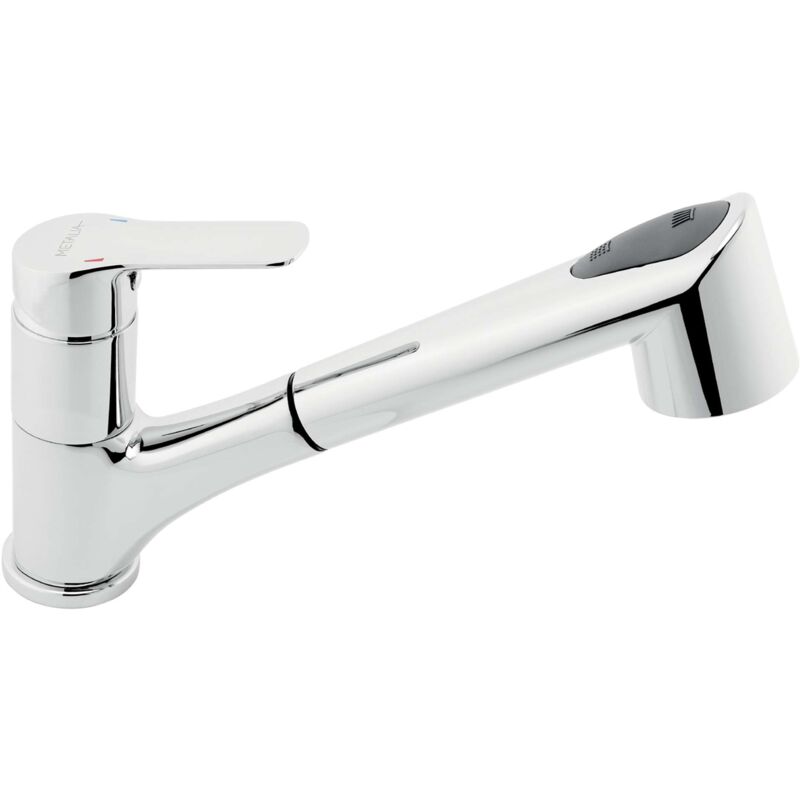 Novaservis - Metalia 54 - Mitigeur d'évier avec douchette extractible, chrome 54081,0