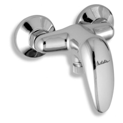 Novaservis Metalia 55 - Grifo de ducha mural sin accesorios 100 mm, cromo 55065/1,0